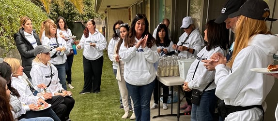 Connecting A Caring Community volunteers help LA wildfire victims