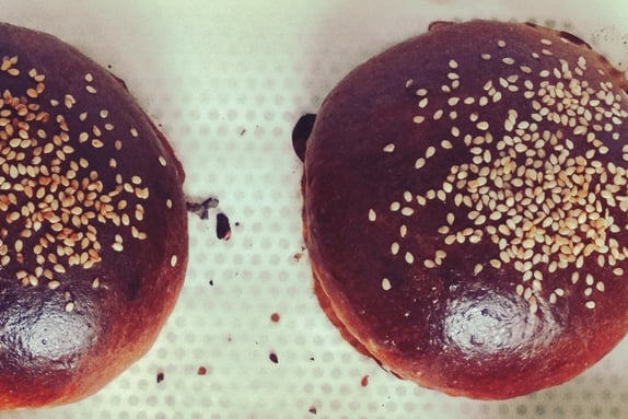 Sourdough Demi-Brioche Buns