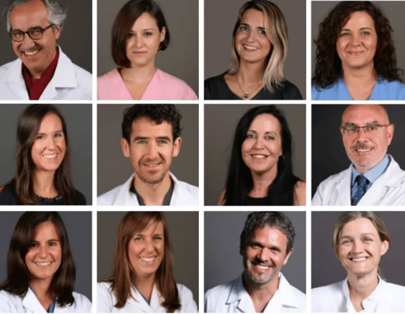 Multidisciplinary fertility team at Ginemed Lisbon