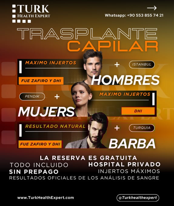 trasplante capilar Turquia hombres y mujeres