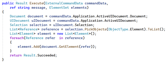 Element getting withuot LINQ