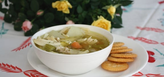 Candice Little's family chicken soup recipe