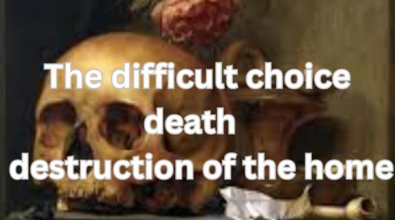 Death is certain how to die is your choice that choice