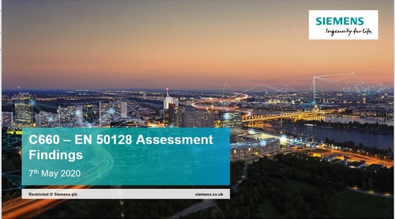 EN50128 SW Safety Assessment Results