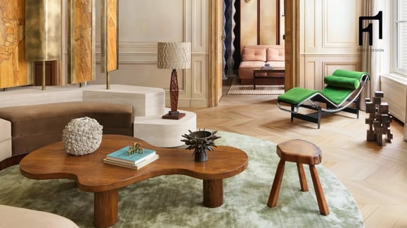 Unique wood furniture pieces for living rooms
