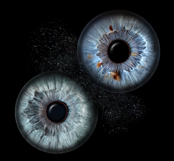 iris foto für Paare, Pärchen, , Auge, Macroaufnahme, Geschenk