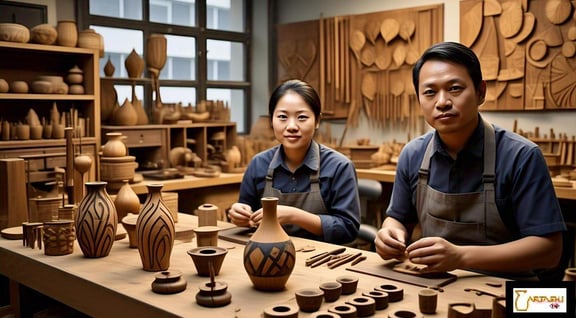 ARTASHI India factory of handmade products for home decoration and gifts