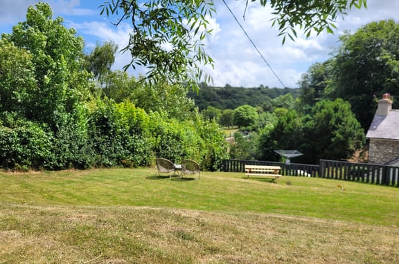 Garden with a view
