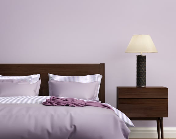 color drenching master bedroom