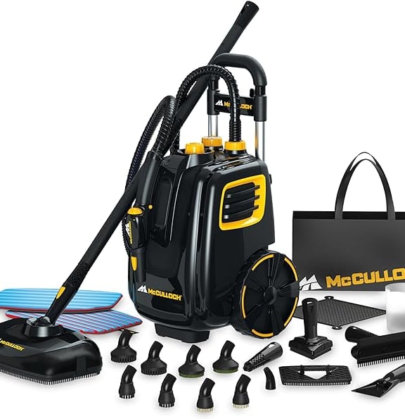 McCulloch MC1385 Deluxe Steam Cleaner Today -26% offf $192.17 Only on amazon!