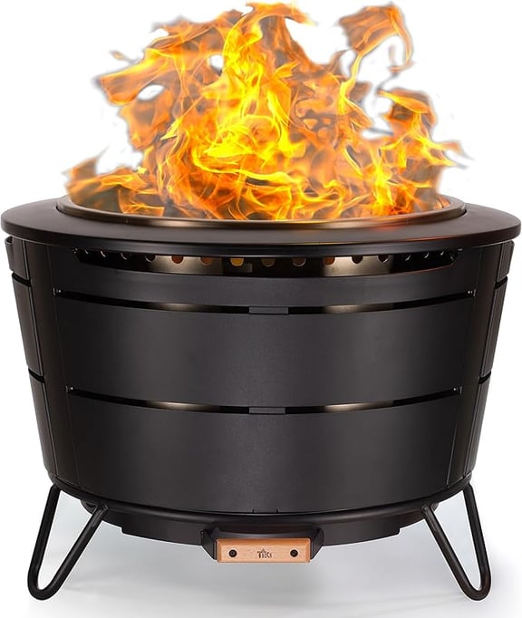 Tiki Smokeless Reunion Fire Pit -29% Off -20% $475.00 Only on amazon.