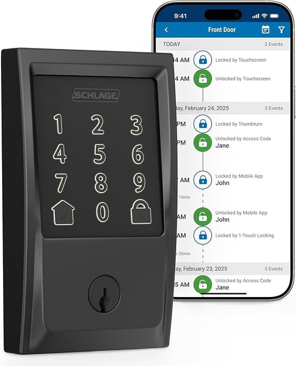 Schlage Encode Smart WiFi Deadbolt Lock -24% Now $229.00 Only on amazon.com!