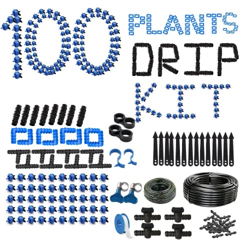 irrigator drip irrigation kit for 100 plants