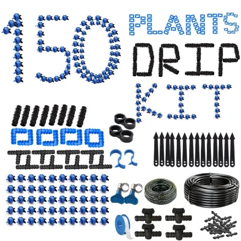 irrigator drip irrigation kit for 150 plants