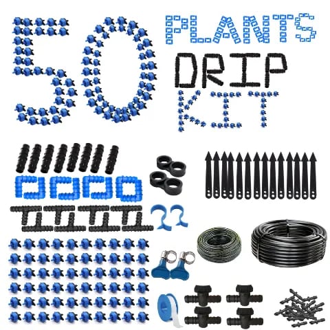 irrigator drip irrigation kit for 50 plants