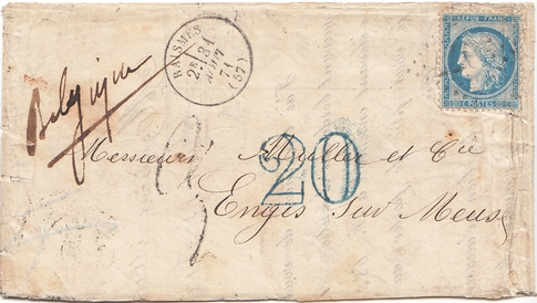 Double port franco-allemand 1870-1872