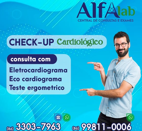 Cuide do seu coração com nosso Check-up Cardiológico abrangente. Sua saúde cardiovascular pronto