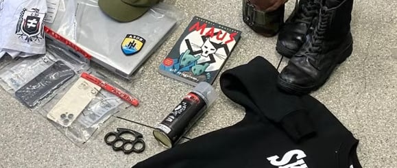 a variety of items that include a t - shirt, a hat, and other