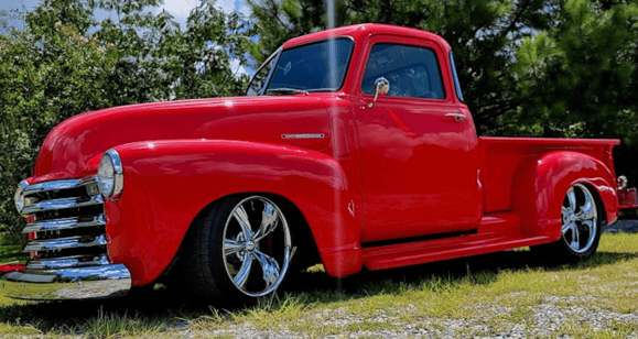 a classic truck ceramic coating from D and P auto detailing