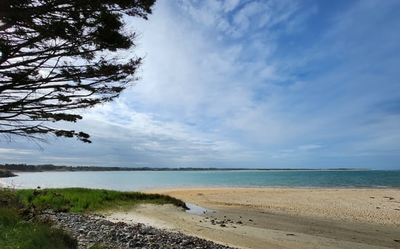 un des spots de normandie kite wing experience