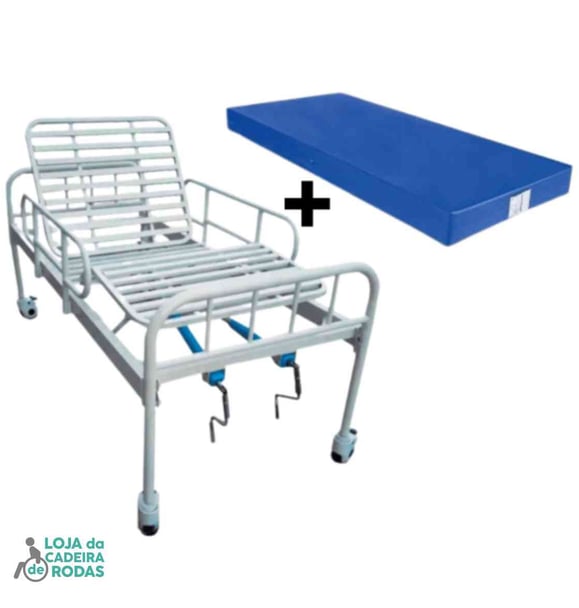 Cama Hospitalar Manual 2 Movimentos DX2 - Dellamed 