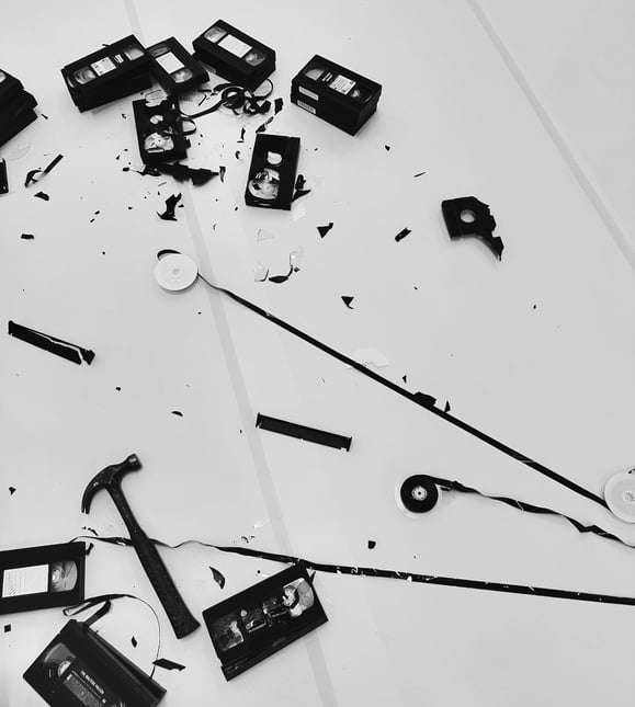 art performance purging ritual by @lvf.lvx shadow work contemporary artist