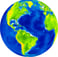 icon of a globe/planet earth