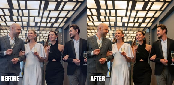 Corporate Event Before and After