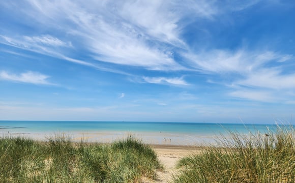 un des spot de normandie kite wing experience
