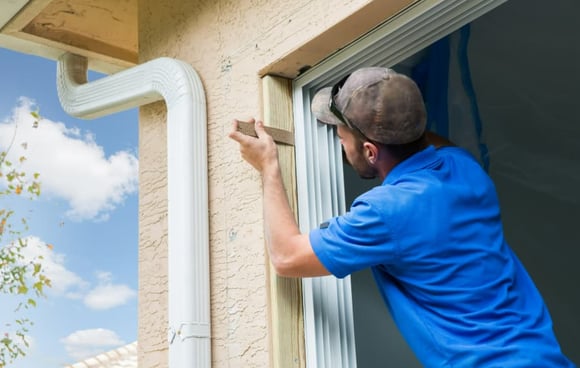 sliding door track adjustment