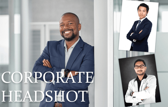 Walk-in now for corporate Headshots