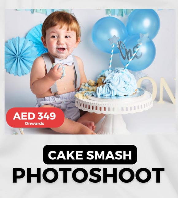 Book now for Cake Smash Photoshoot