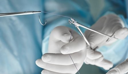 surgical suture user friendly design