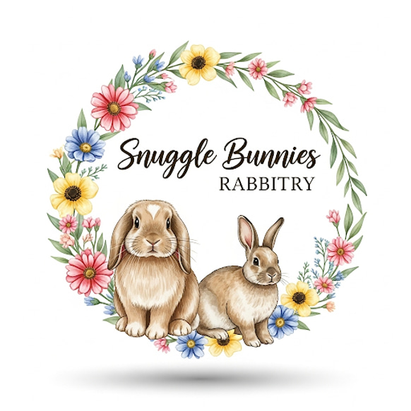 Snuggle Bunnies Rabbitry logo