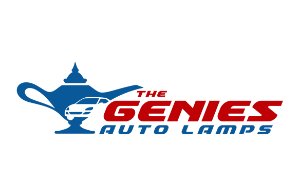 The Genies Auto Lamps logo