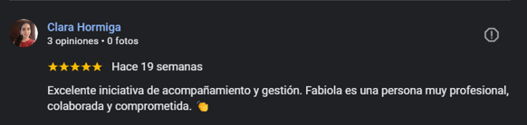 imagen de opinion en google