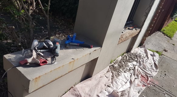 Rusted exterior angle Pagewood