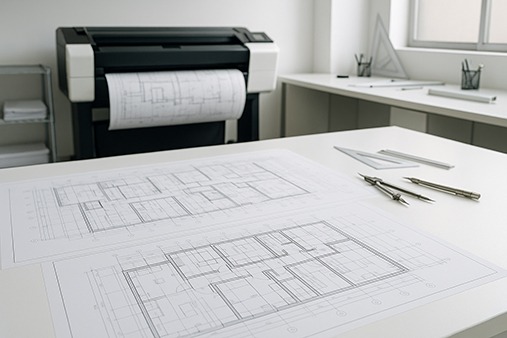 Ploteo de planos AutoCAD en Lima con delivery 24 horas - impresión profesional A0 y A1