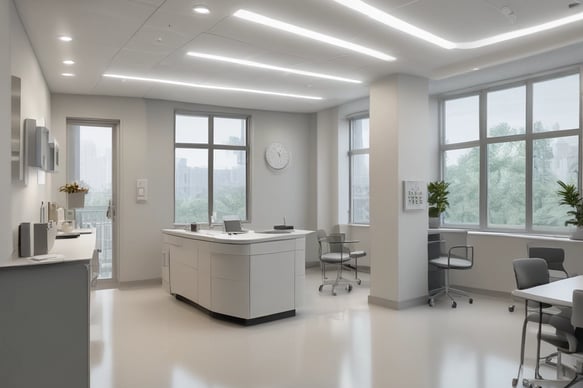 Bright living room with modern inventory