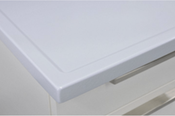 Waldner stoneware worktops are built to withstand extreme chemical conditions in lab