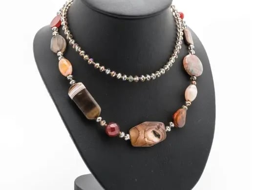 Real sea stone Necklace