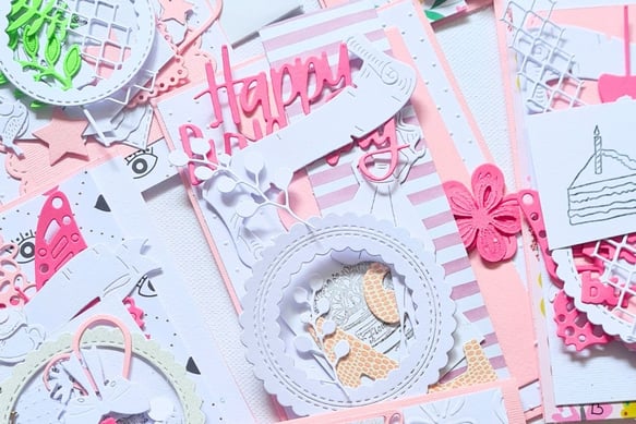 how to use Sizzix die cuts for die cutting