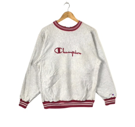 a champion sweatshirt with a champion logo on it