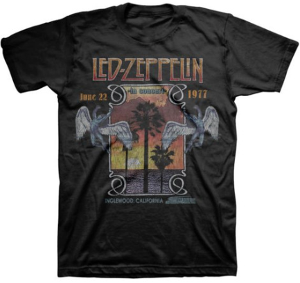 a black and white t - shirt with a picture of a man in a black