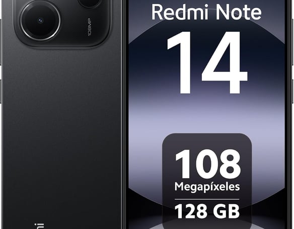 Xiaomi Redmi Note 14 Smartphone de 8+128 GB ecrã 667" AMOLED FHD+ 120Hz MediaTek Helio G99-Ultra câmara 108 MP TurboCharge