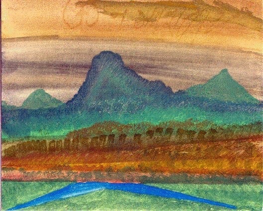acquerello di Babaji