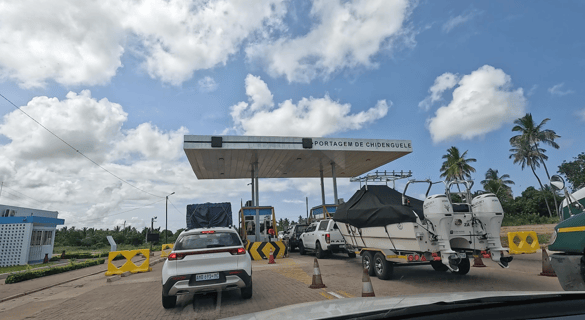 portagem no caminho de maputo para inhambane
