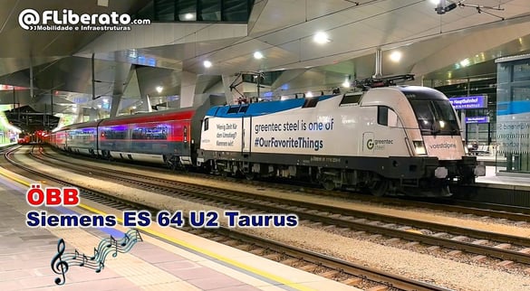 ÖBB Siemens ES64US Taurus Viena