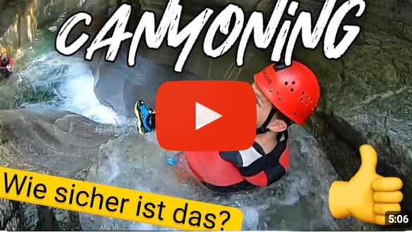 wie gefährlich ist canyoning