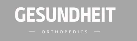GESUNHEIT ORTHOPEDICS logo